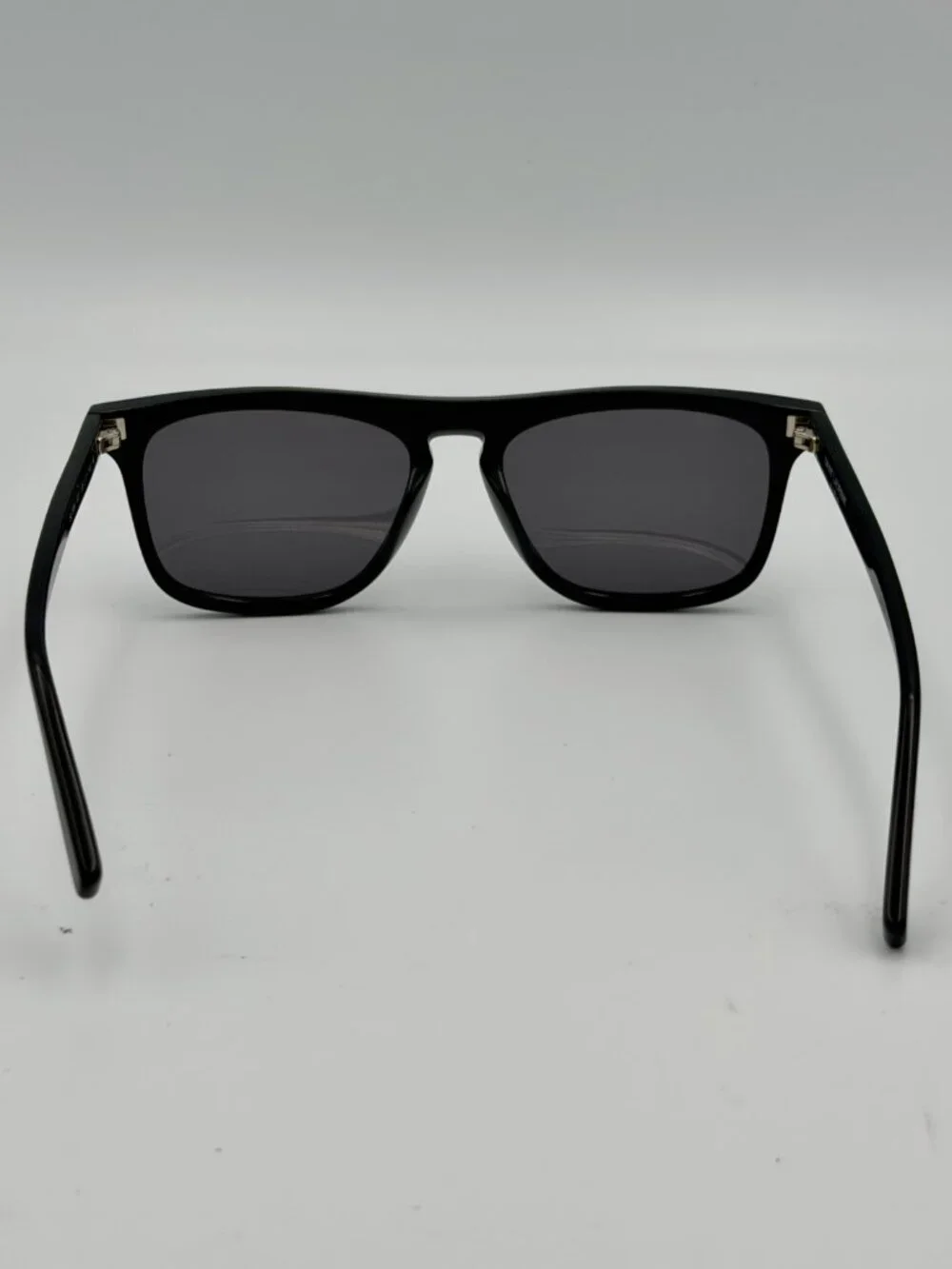 Saint Laurent SL 586 001 Black Grey Sunglasses Men 56mm w/ Case